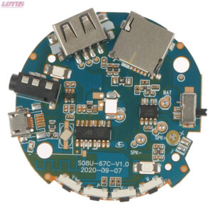 3.7-5V Multifunction Bluetooth Receiver Audio Amplifier